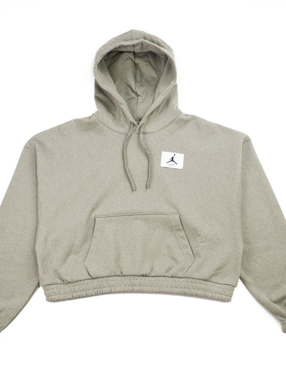WMNS JORDAN ESSENTIALS FLEECE HOODIE (LIGHT ARMY